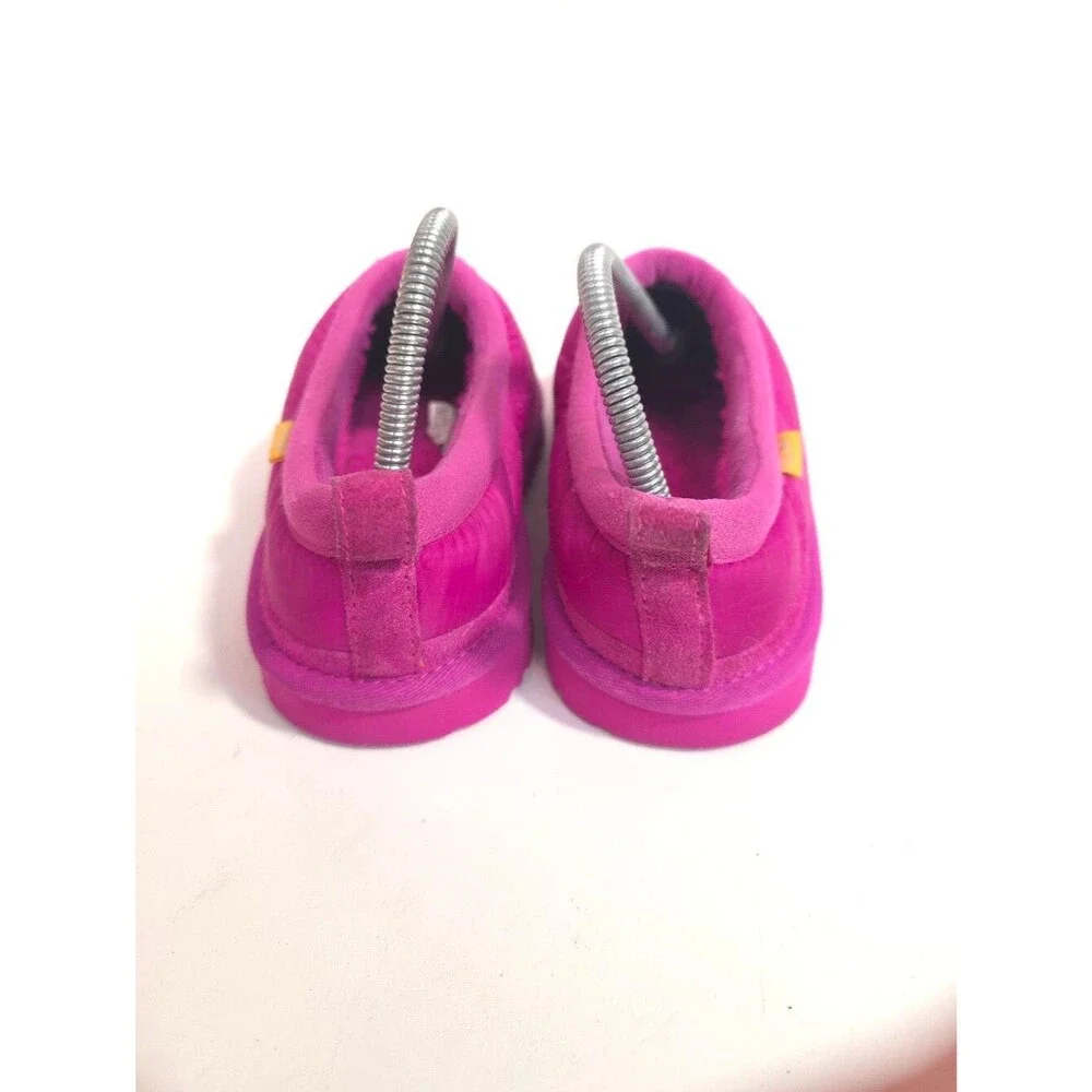 UGG Tasman LTA Puffer Slippers Rock Rose Taffy Pink Womens Size 4 Authentic